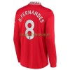 Original Fußballtrikot Manchester United B. Fernandes 8 Heimtrikot 2022-23 Langarm Für Herren